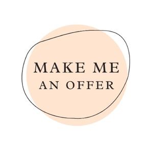 love the item but not the price? Make an offer!!
